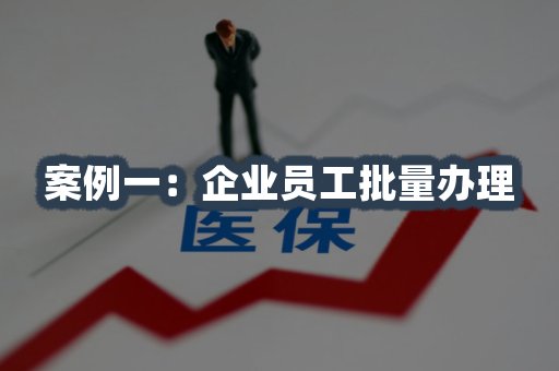 企业员工批量办理